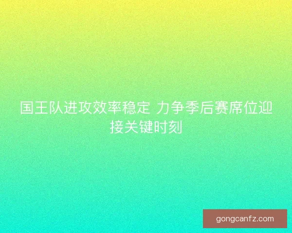 国王队进攻效率稳定 力争季后赛席位迎接关键时刻
